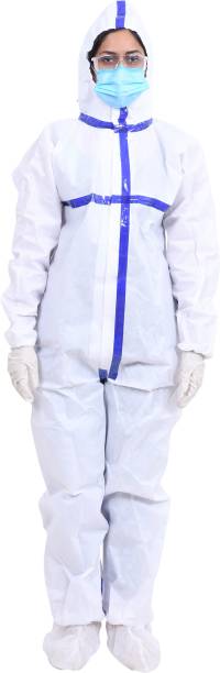 Bang Safety Tested PPE KIT with shoe covers and taped seams, SITRA/OFB Approved Safety Jacket