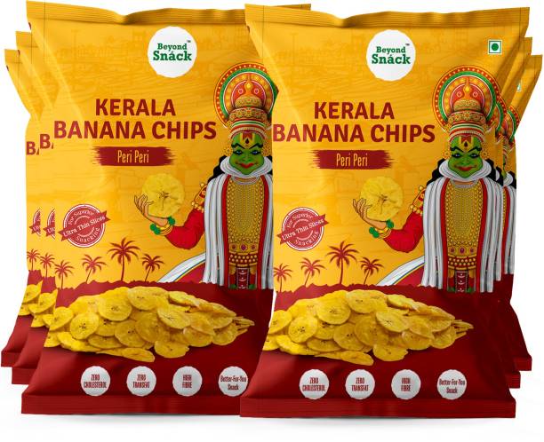 Beyond Snack Banana Chips Peri Peri Flavour Snacks Chips