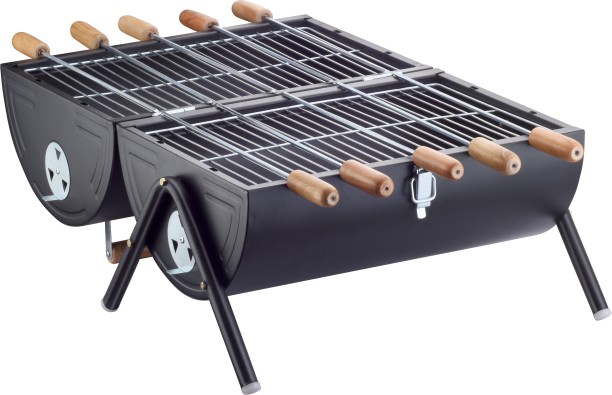 Suitable for outdoor camping Charcoal Grill With BBQ Blower Park,Beach Outdoor barbecue party Portable Folding Charcoal Grill,Charcoal Kebab Barbecue,Grills Outdoor Cooking Charcoal, travel 