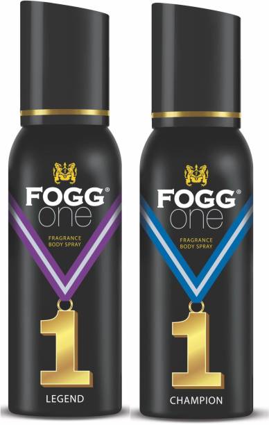 FOGG ONE BODYSPRAY LEGEND + CHAMPION 240ML Body Spray  -  For Men