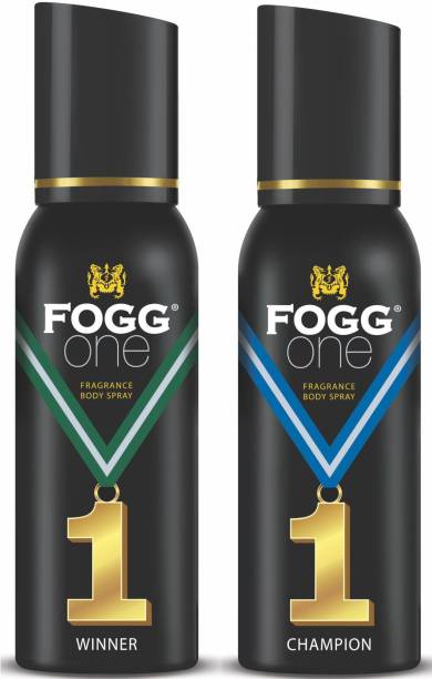 FOGG ONE BODYSPRAY CHAMPION +WINNER 2400ML Body Spray  -  For Men