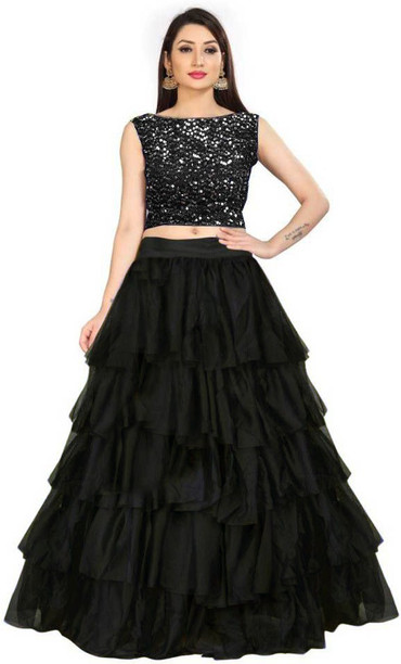 frill lehenga flipkart