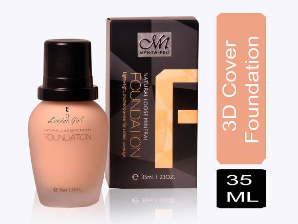 London Girl SPF-15 Natural Loose Mineral 35ml Light-Weight Foundation