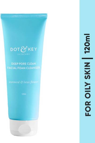 Dot & Key Deep Pore Clean Milky Foam Cleanser Face Wash