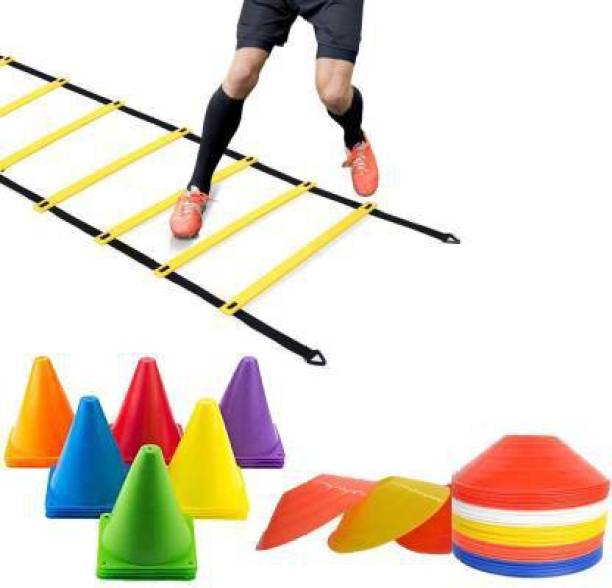 sports & fitness junction Agility Kit For Football, Cricket, Exercise, Athletics Advanced Training Kit Football & Fitness Kit