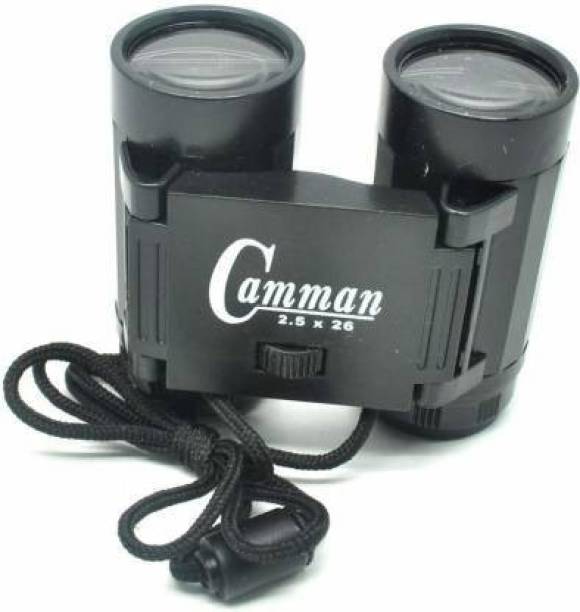 BBS DEAL Camman Day & Night Use Binocular Polarized Folding Telescope for Kids Binoculars (15 mm) Binoculars (15 mm , Black) Binoculars