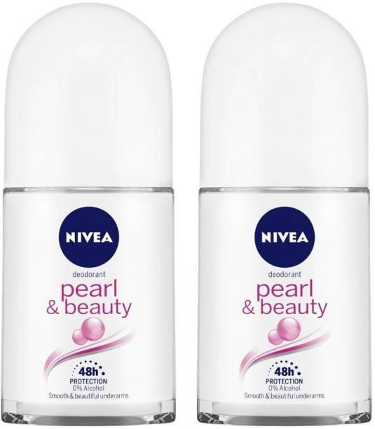 NIVEA PEARL AND BEAUTY Deodorant Roll-on  -  For Women