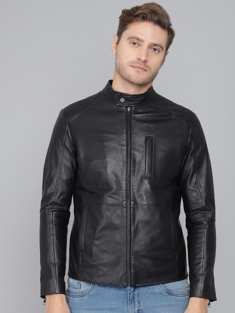 black leather jacket under 1000