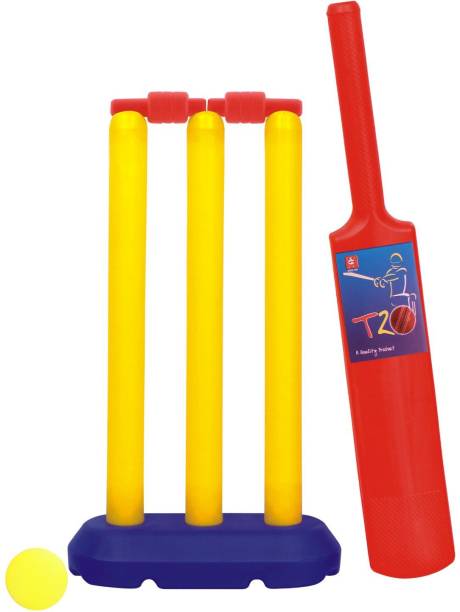 SIYAA Cricket Set For Kids for 3-7 Year Boys Bat & Ball Pack Of 1 Standard Bail