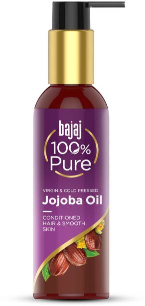 Bajaj 100% Pure Jojoba Oil - Virgin & Cold Pressed Oil for Conditioned Hair & Smooth Skin Hair Oil