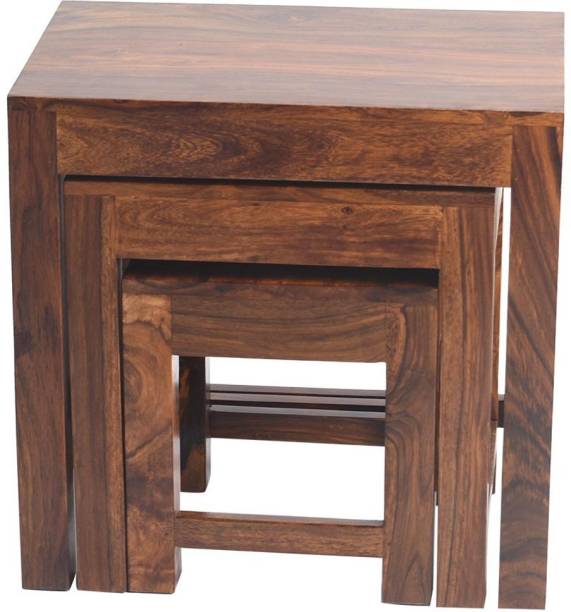 KR wood craft Solid Wood Side Table