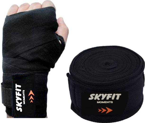 SKYFIT HAND WRAP FOR BOXING WORKOUT AND WRIST PAIN Gym & Fitness Gloves