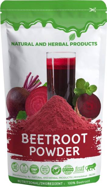 NATURAL AND HERBAL PRODUCTS Beetroot Powder for Drink For Skin Care | Face Mask | Hair Care | Eating | Lipsr