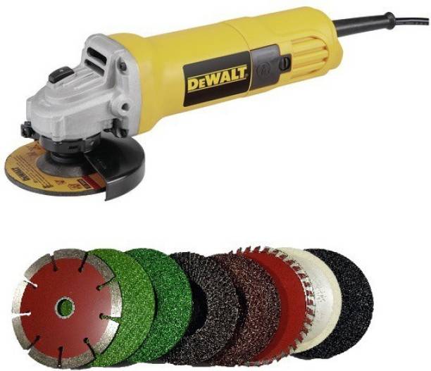 DEWALT DW810 angle grinder with 8 high quality wheels for cutting grinding polishing buffing application Angle Grinder