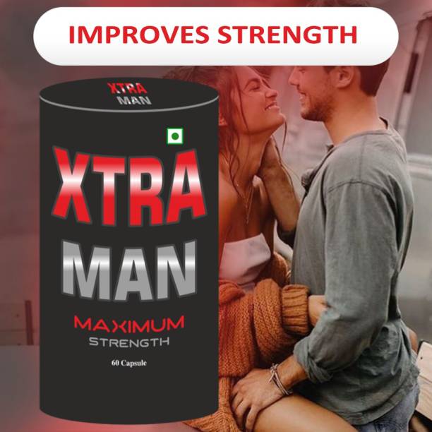 CIPZER Xtra-Men 60 Capsules | Best Sex Capsule for Male | Male Sex Booster Capsule | Enhance Your Sex Stamina & Power