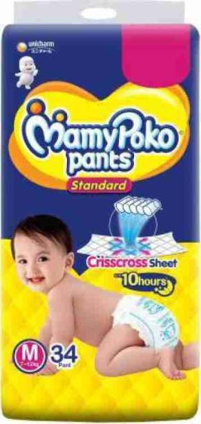 MamyPoko Pants Standard M 34 Diaper - M
