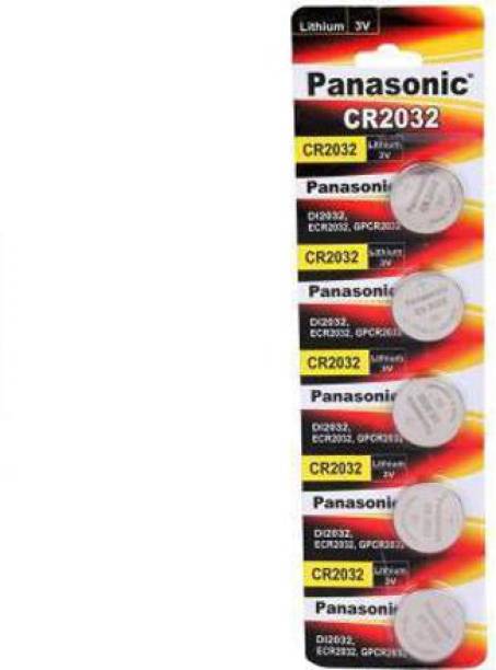 GI STORE CR 2032 3V Lithium Coin - Pack of 5 Battery Electronic Components Electronic Hobby Kit