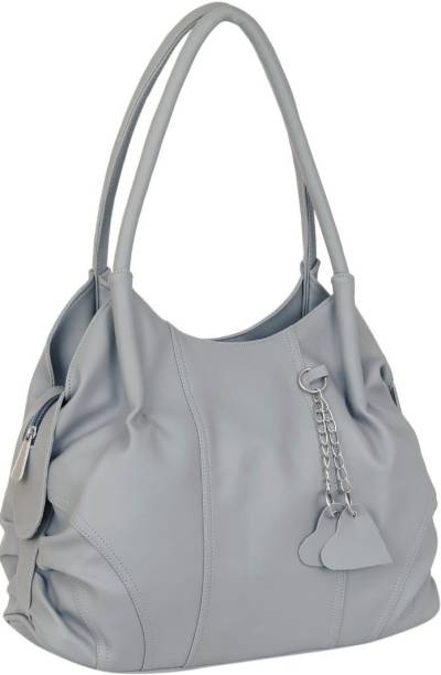 Fynota Fashion Women Grey Shoulder Bag