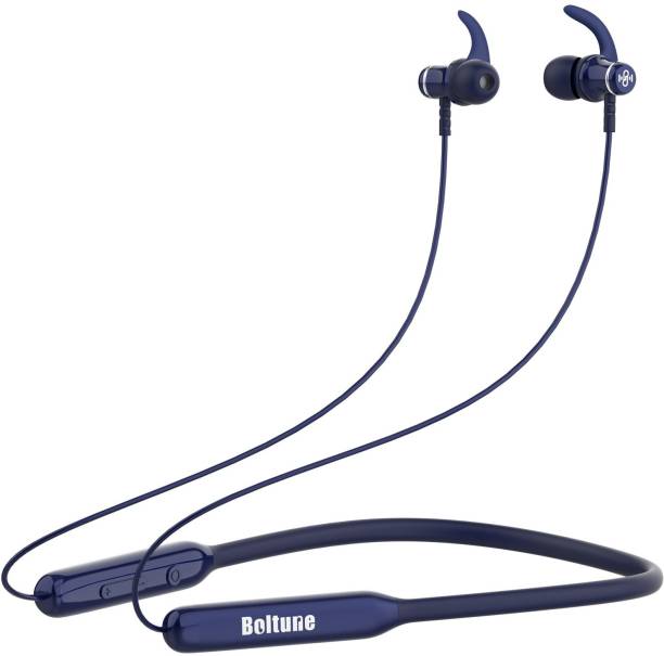 Boltune BT-335 Neckband hi-bass Wireless Bluetooth head...