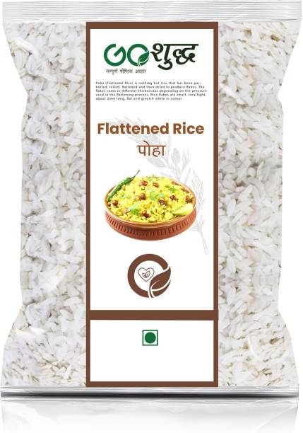 Goshudh Premium Quality Poha (Flattened Rice)-1Kg (Pack Of 1) Poha