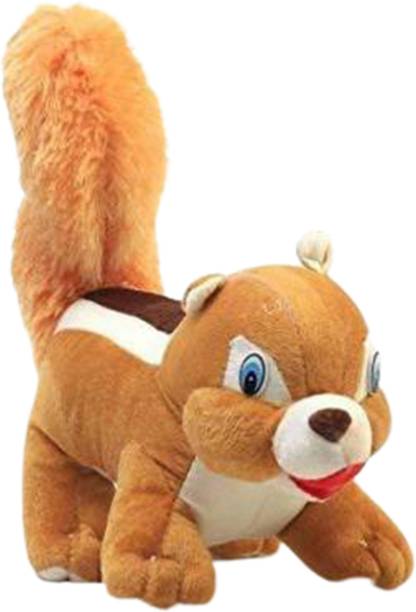 Toyhaven Amazingly cute SQUIRREL soft toy in Brown color for kids, gifting and decoration, Christmas and Valentine's special  - 25 cm