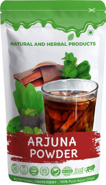 NATURAL AND HERBAL PRODUCTS Arjuna Powder Tea | Arjun Chhal | Arjun Tree for Drink | Diabetes | Weight Loss