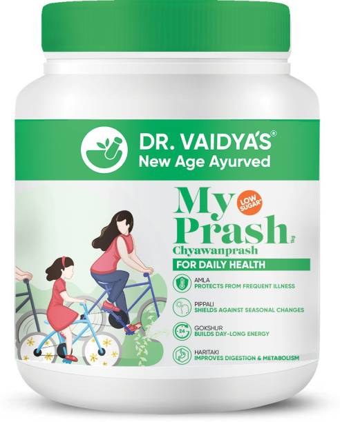 Dr. Vaidya's MyPrash Chyawanprash for Daily Health | 1 KG | Everyday Immunity Booster | Nourish Stamina & Energy | Ayurvedic, Natural, High-Quality Herbs | All Age Groups | Rich in Antioxidants | Anti-aging