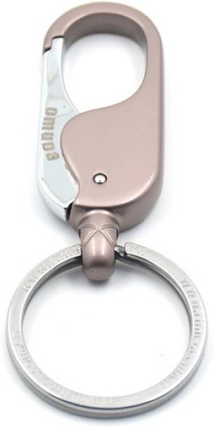Omuda Antique Hook Locking Metal Key chain for Bike,Car & Gifts key ring M- 3777 Locking Carabiner