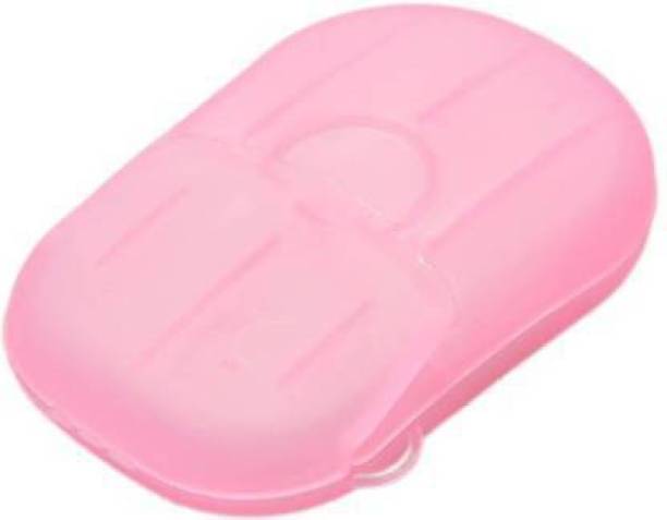 DHANVI ENTERPRISE Disposable Mini Soap Paper Travel Hand Washing Paper Soap(Multicolor)