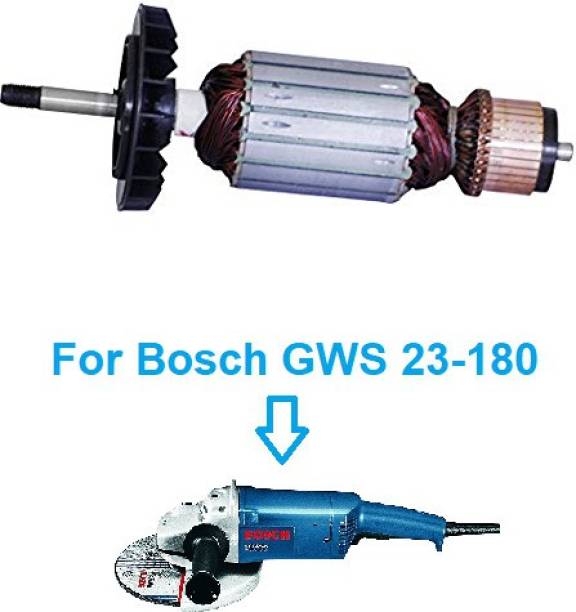 Sauran Armature for GWS 23-180 7" Angle Grinder Bosch Model Power &amp; Hand Tool Kit