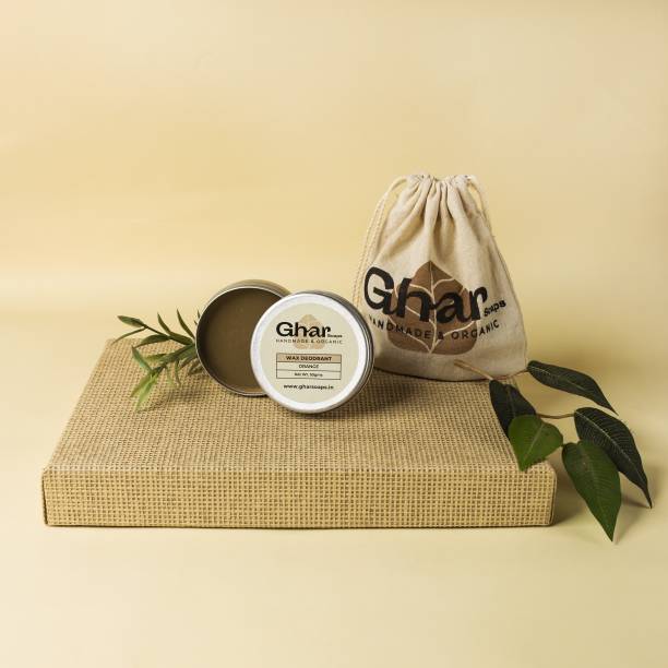 GHAR SOAPS Organic Deodorant Deodorant Cream  -  For Men & Women