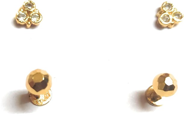 one gram gold studs with price