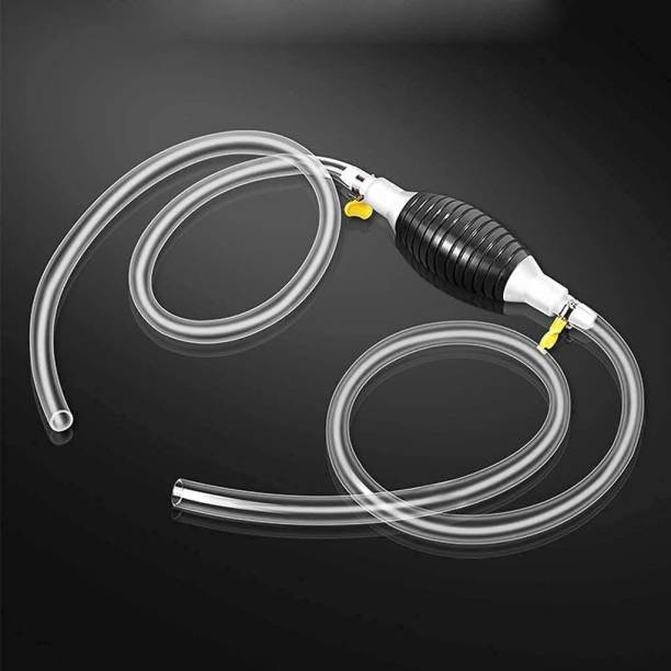 NH WORLD Fuel Transfer Pump Kit Tank Sucker Latest High Flow Hand Pump Portable Manual Car Fuel Transfer Pump for Petrol Diesel, Oil Liquid .Water, Fish Tank with 1.2M Pipe Very Easy and Convinient and Easy to Use Brake Vacuum Pump