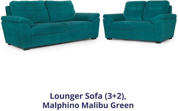 Wakefit Lounger Fabric 3 + 2 Sofa Set