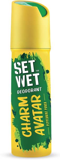 SET WET Charm Avatar Deodorant Spray  -  For Men & Women