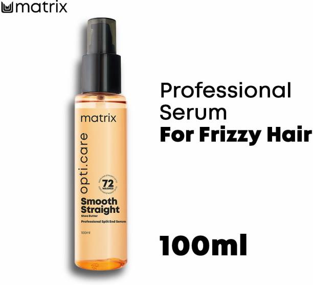 MATRIX Opti Care Smooth Straight Professional Split End Hair Serum For All Hair Types with Shea Butter, Paraben Free