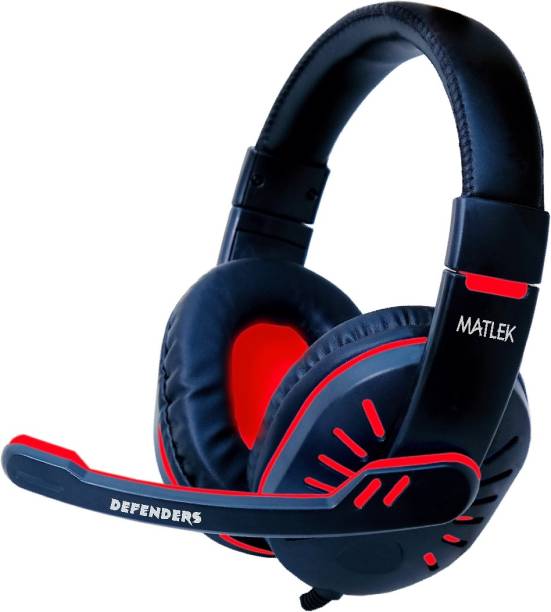 RPM Euro Games Gaming Headphones With Surround Sound Ef...