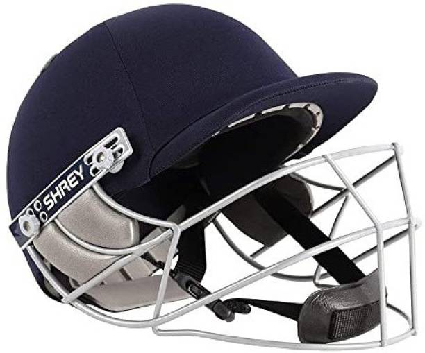 Shrey Match 2.0 Steel Cricket Helmet with 4 Round Adult Sets Men LARGE Cricket Helmet