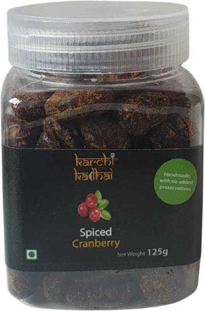 KARCHI KADHAI Masala Cranberry After Meal Pack of 1 (125 gm) Cranberries