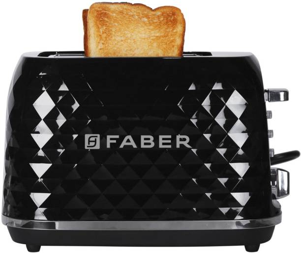 Faber FT 950W DLX BK 950 W Pop Up Toaster