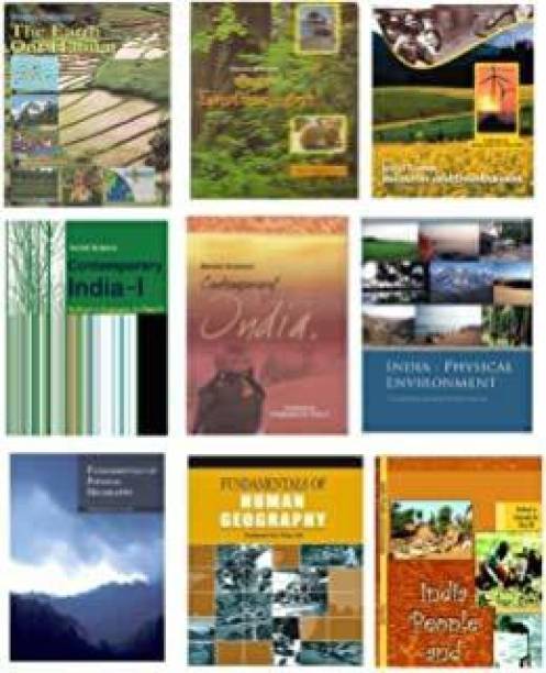NCERT Textbook Geography Books 6th To 12th (1 Combo Set) For Upsc Exam