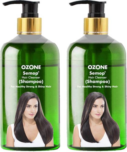 OZONE Semop Hair Cleanser Shampoo 300 Ml | Anti Hair Fall | Anti Dandruff - Pack of 2