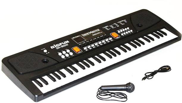 mayank & company Piano for Kids with Microphone Portable Electronic Keyboards for 61 Keys