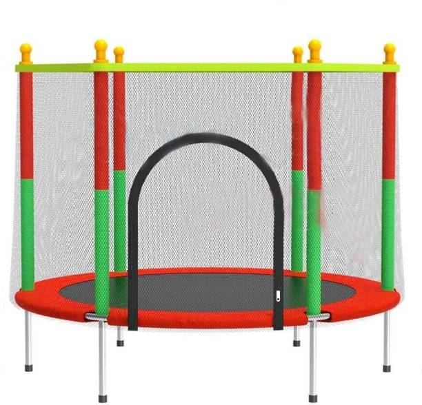 First Play 55 inch Trampoline with Safety Net & U-Shape...