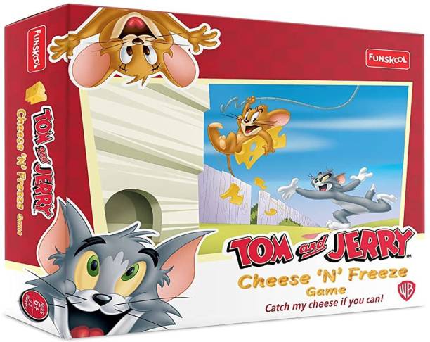FUNSKOOL Board Game Tom and Jerry Cheese "N" Freeze game Educational Board Games Board Game