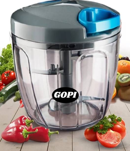 gopi by GopiStore 1000 ML Premium Vegetable Chopper Vegetable & Fruit Chopper