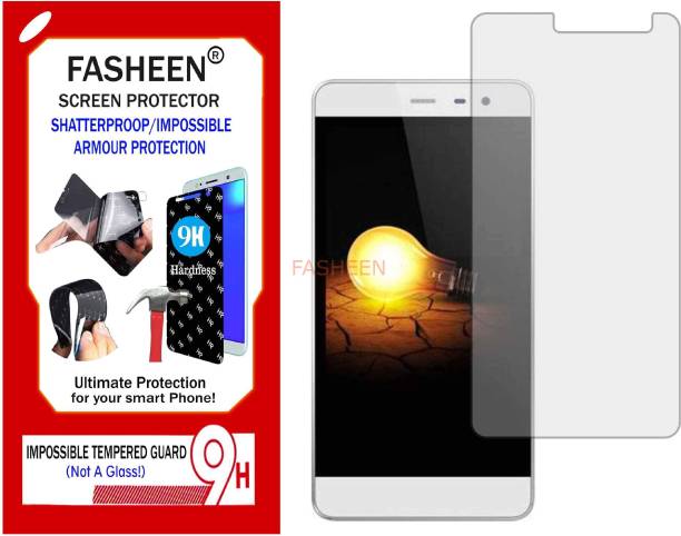 Fasheen Tempered Glass Guard for MICROMAX BOLT WARRIOR 2 (Q4202) (Flexible Shatterproof)