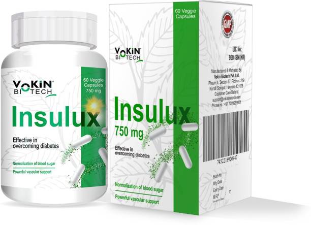 Vokin Biotech Herbal Insulux For Endocrine Health & Diabetes Control
