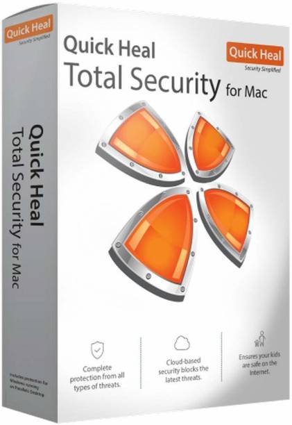 Quick Heal 1 PC 1 Year Total Security for MAC (Email Delivery - No CD)