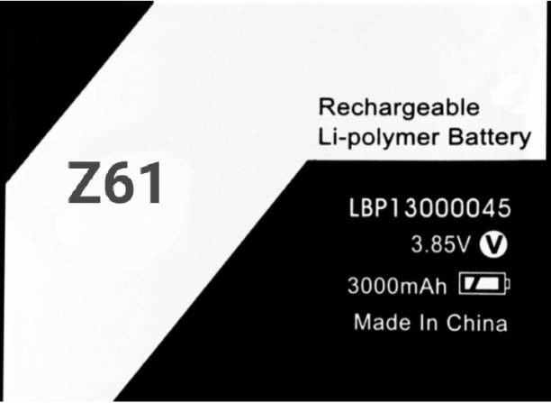 VEHUB Mobile Battery For  Lava Z61/LBP13000045/ 3000mAh